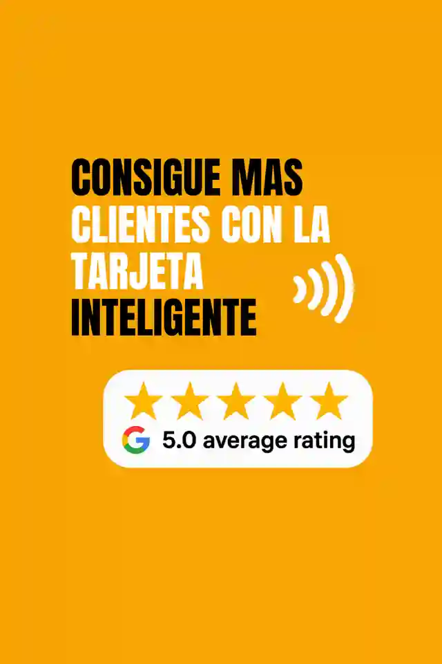 Consigue más clientes con la tarjeta inteligente de Google
