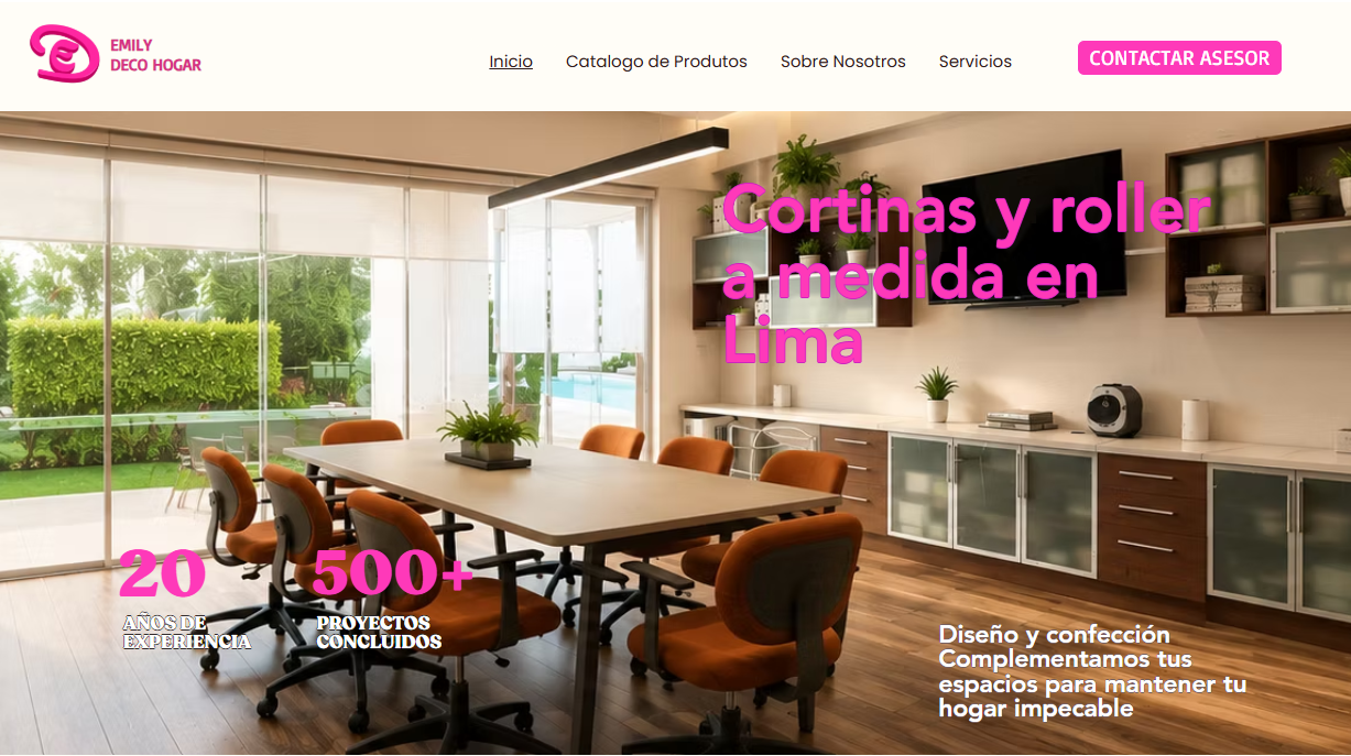 Sitio web de Emily Deco Hogar