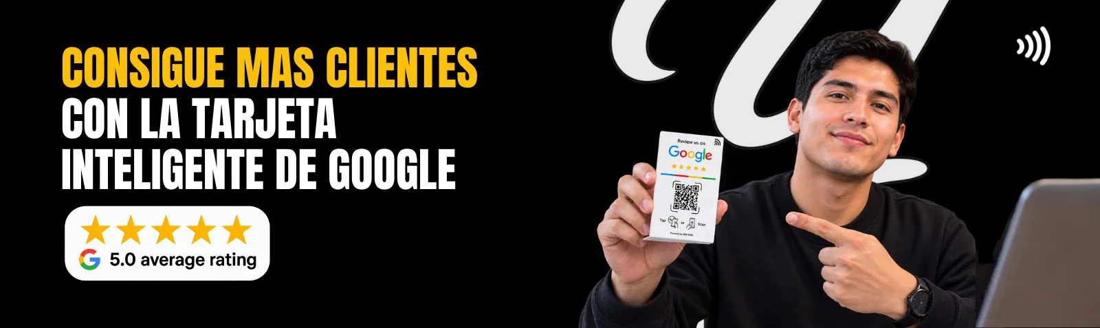 Consigue más clientes con la tarjeta inteligente de Google - Yapaseo
